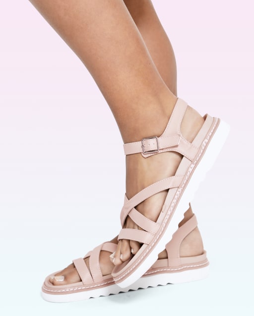 Tween Girls Strappy Sandals