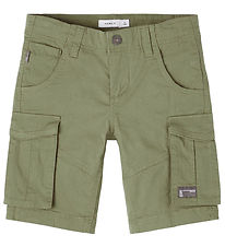Name It Shorts - Cargo - NkmRyan - Deep Lichen Green