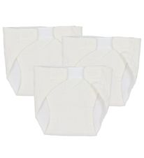 MaMaMeMo Doll diapers - 3-Pack - White