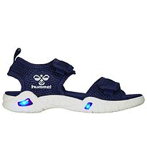 Hummel Sandals w. Light - Flash - Navy Peony