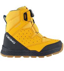 Viking Winter Boots - Tex - Espo High 2 WP Boa - Apricot/Ocean