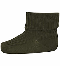 MP Socks - Wool - Rib - Ivy Green