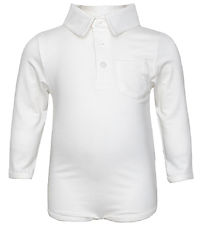 Little Wonders Shirt Bodysuit l/s - David - Off White