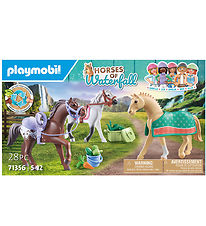 Playmobil Horses Of Waterfall - 3 horses: Morgan, Quarter Horse 