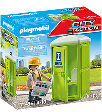 Playmobil City Action - Mobile Toilet - 71325 - 10 Parts