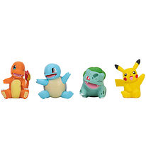 Pokémon Toy Figurine - 4-Pack - Battle Figure Pack - Pikachu/Cha