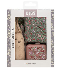 BIBS X Liberty Gift Set - Teething Bib/Dummy Clip/Soother box/Ra