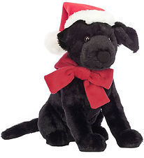 Jellycat Soft Toy - 22x8 cm - Winter Warmer Pippa Black Labrador