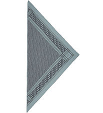 Lala Berlin Scarf - 162x85 cm - Triangle Monogram M - Grey Wed