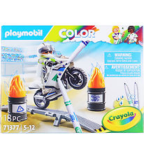 Playmobil Color - Motorcycle - 71377 - 18 Parts