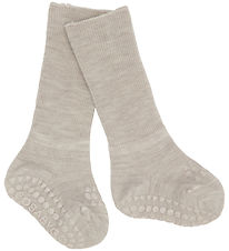 GoBabyGo Socks - Non-Slip - Wool - Sand