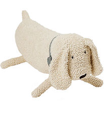 Smallstuff Soft Toy - 70x22 cm - Dog - Off White Bouclé
