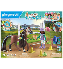 Playmobil Horses Of Waterfall - Zoe & Blaze w. Training Track - 