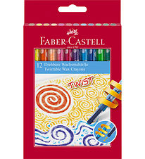 Faber-Castell Crayons - Twistable - 12 pcs