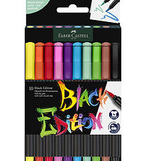 Faber-Castell Markers - Black Edition - 10 pcs