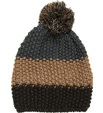 Color Kids Beanie - Colorblock - Fossil