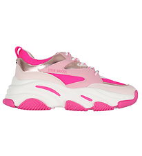 Steve Madden Shoe - Progressive - Pink/White