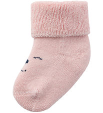 Name It Socks - Terrycloth - NbfTadda - Sepia Rose